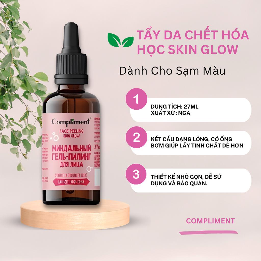 Tẩy Da Chết Hoá Học Peel Da Compliment Skin Glow Làm Sáng Và Căng Bóng Da 27ml