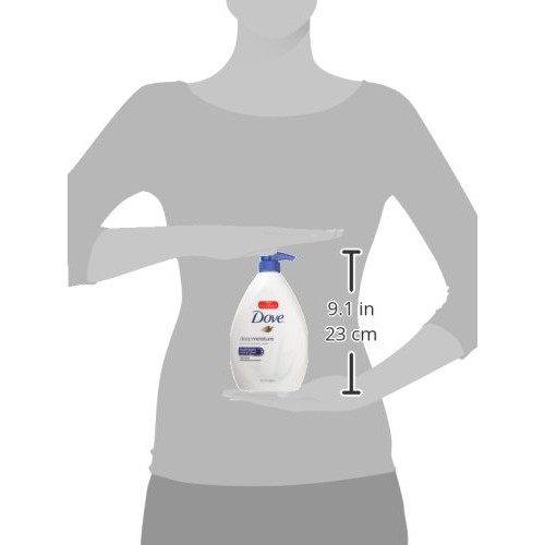 Sữa tắm dưỡng ẩm da Dove Nutrium Body Wash Deep Moisture 1L Pump (Mỹ)