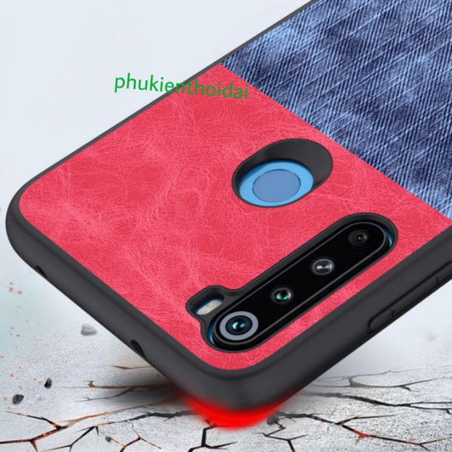 Ốp lưng Redmi Note 8 FREESHIP Từ 50kVân da bò mềm thời trang cao cấp chất đẹp