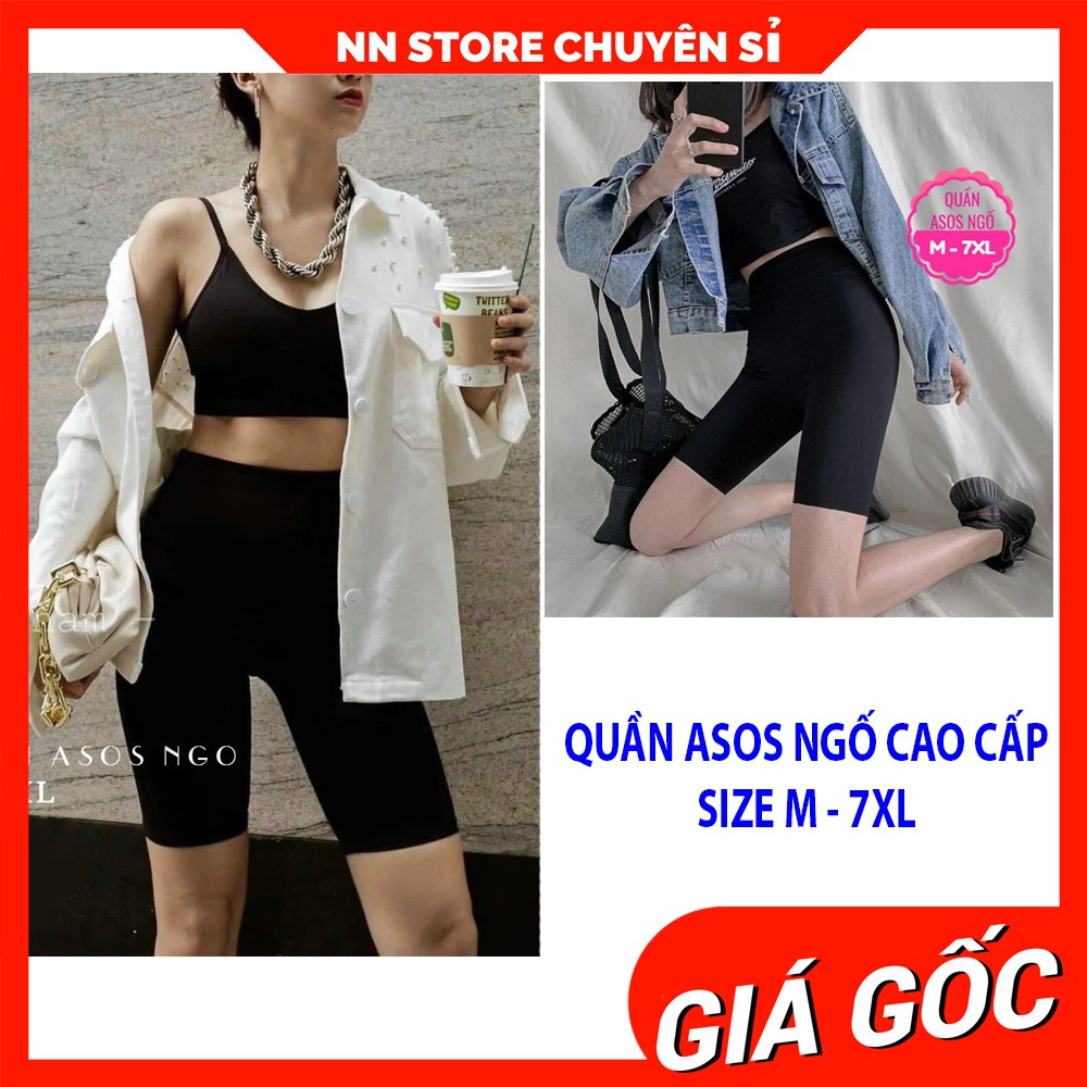 Quần legging nâng mông dài ngố lửng ôm body chất thun umi cao cấp siêu co giãn