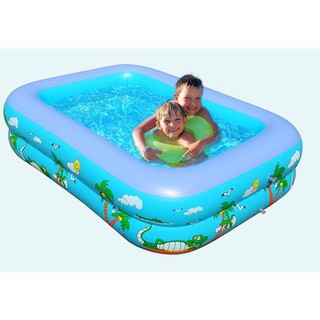 Bể bơi 2 tầng 1,2m đáy chống trơn kb88