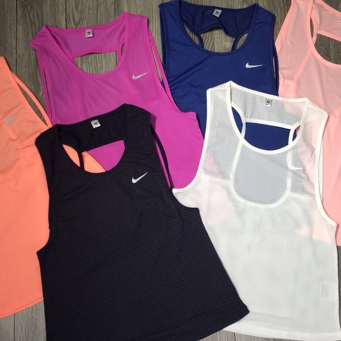 Áo Tank Top Nữ  ❤️ FREESHIP ❤️  Aó Tank Top Nữ NK Vải Lưới  Cao Cấp Nhiều Màu Cá Tính Thời Trang