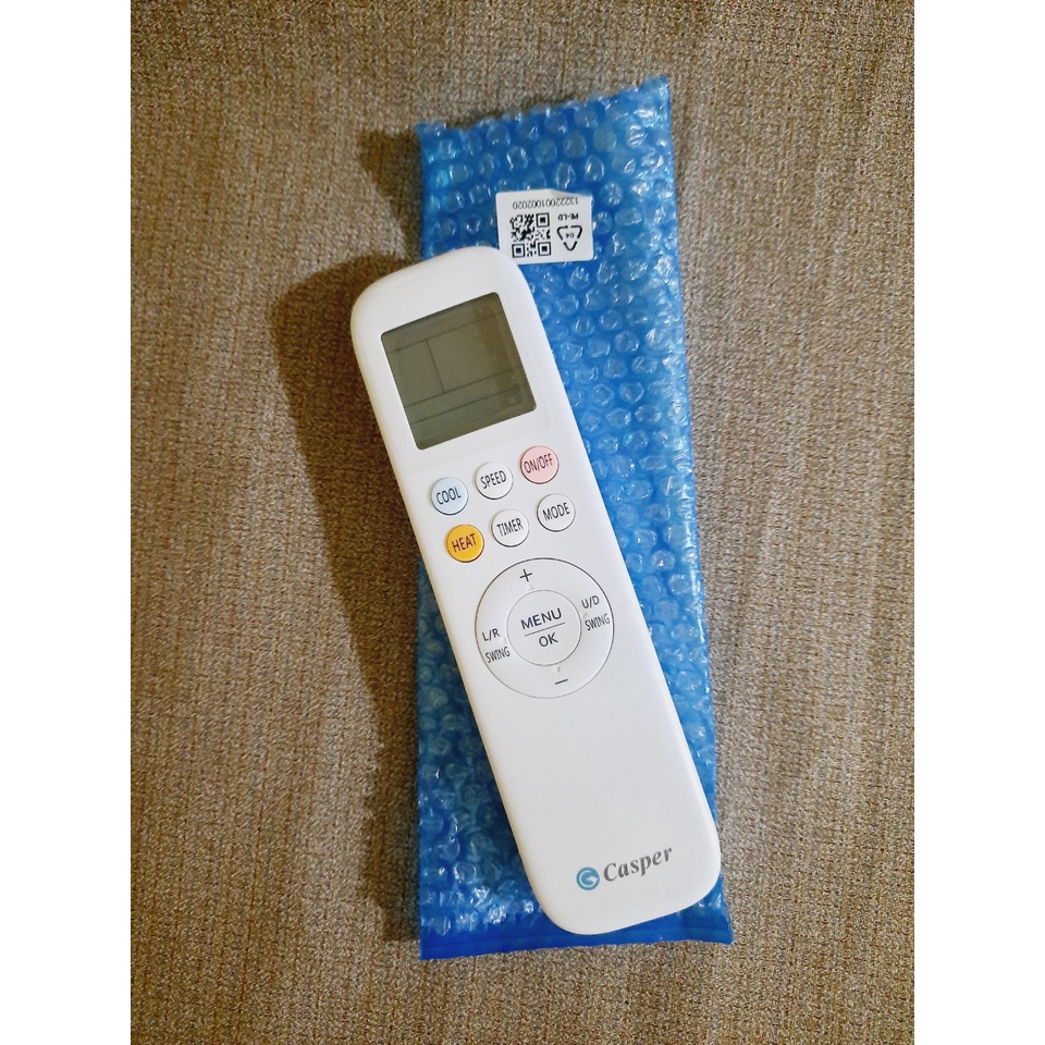 Remote Điều khiển điều hòa Casper có đèn màn- Hàng mới chính hãng theo máy 100%
