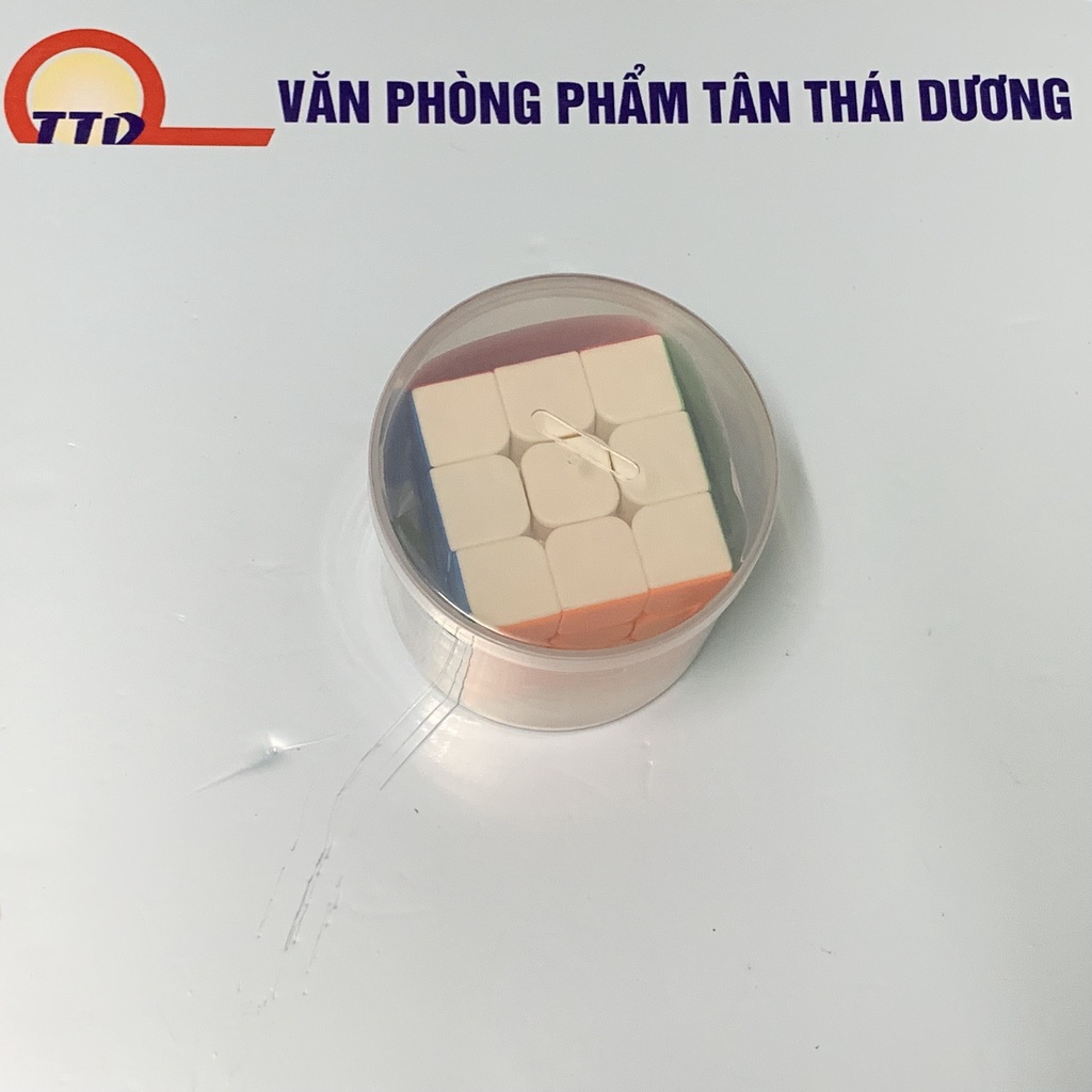 Rubik 3x3 - Rubik 3 Tầng Tặng Kèm Hộp Đựng - Khối Lập Phương Rubik Loại Đẹp