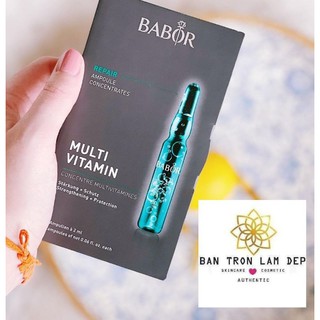 set 7 ống Doctor Babor Multi vitamin