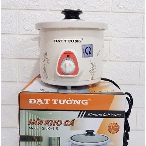 Nồi hầm cháo hay kho cá đạt tường 150w loại 1.5L