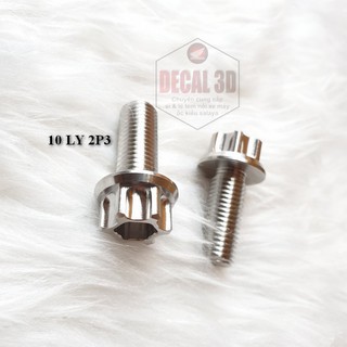 ỐC KIỂU SALAYA 10 LY 2 PHÂN 3 GẮN PÁT HEO YAMAHA & ỐC CHÂN PHUỘC