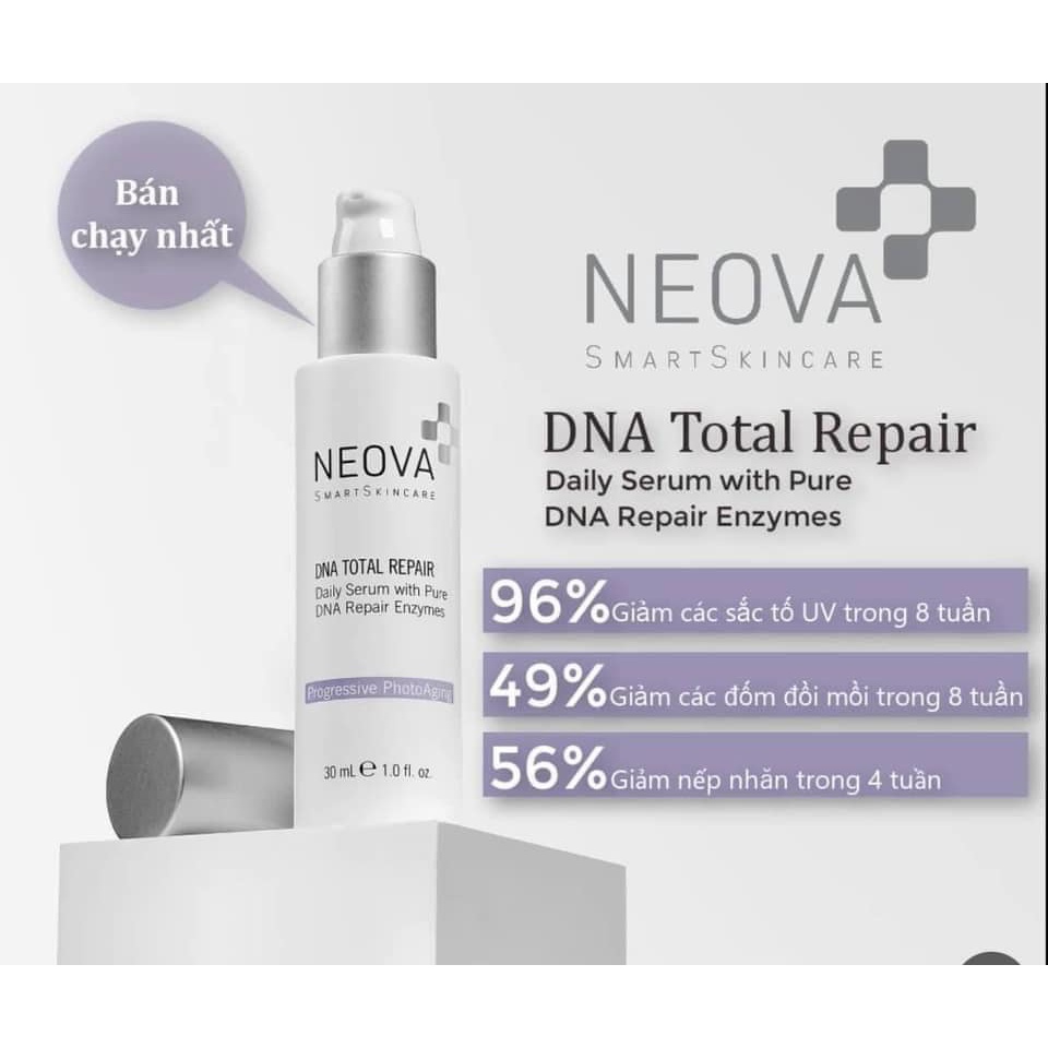 Neova DNA Total Repair - Serum sửa chữa DNA chống lão hóa, phục hồi, làm đều màu da