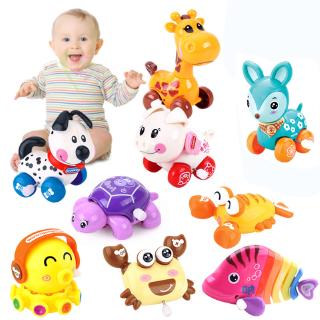 LE Cute Cartoon Animal Wind Up Toys Clockwork Classic Toy Newborn Baby Toy @VN