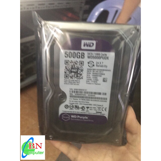 Ổ Cứng 500G Western Tím Hàng Nhập Khẩu | BigBuy360 - bigbuy360.vn