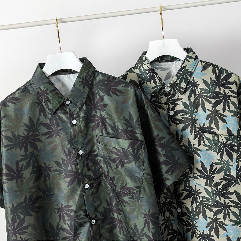 Áo Sơ Mi Tay Ngắn Dáng Rộng In Hoa 2 Màu Tùy Chọn Thời Trang Cho Nam Size M - 3xl | BigBuy360 - bigbuy360.vn