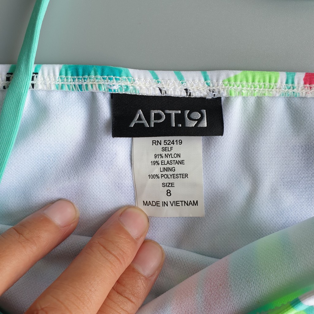 Bộ bơi hai mảnh hoạ tiết APT9 Kohls xuất khẩu Mỹ