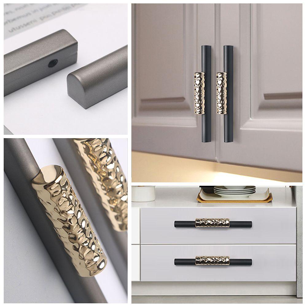 Tay Nắm Cửa LONTIME Bắc Âu Đen Và|Tay Nắm Cửa Tủ Chén Chất Lượng Cao