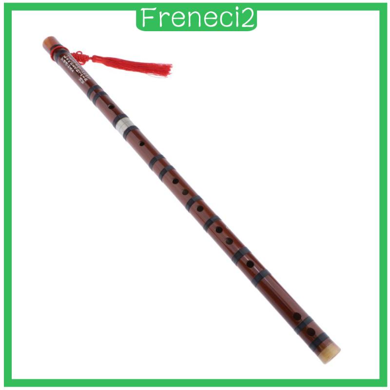 [FRENECI2]  Professional Handmade Chinese Bamboo Flute Dizi Woodwind Instrument