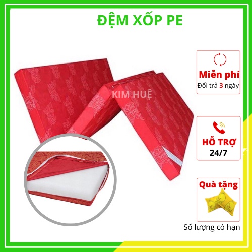 Đệm xốp siêu nhẹ nệm nằm sinh viên chất liệu xốp pe đủ kích thước
