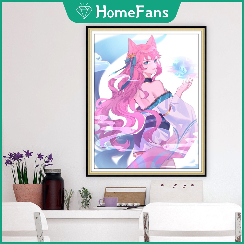 Bộ Tranh Đính Đá 5D Tự Làm Hình Siêu Anh Hùng Trang Trí Nhà Cửa 40x50cm