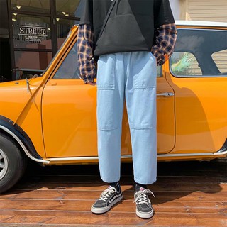 quần yếm denim thời trang dành cho nam