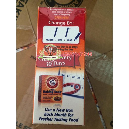 Baking soda Arm &amp; Hammer 454g