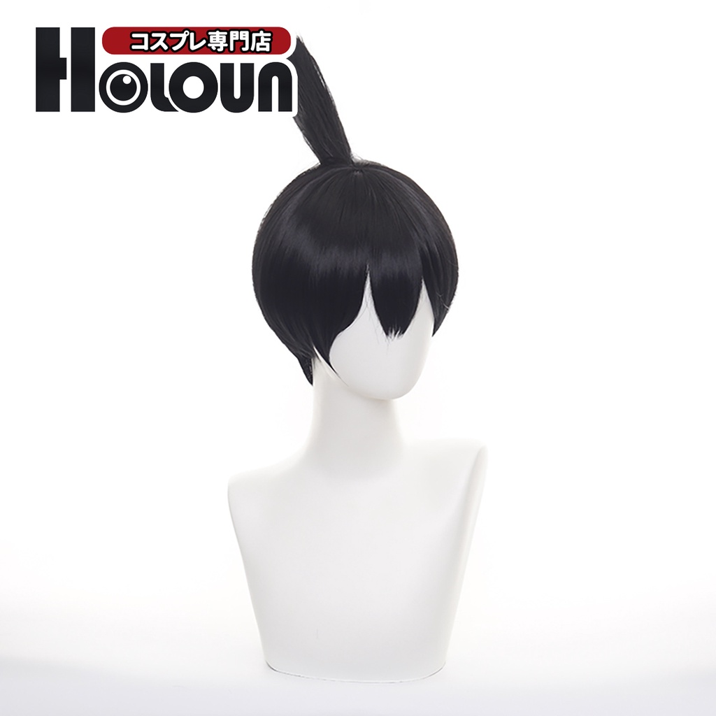 HOLOUN Cosplay Chainsaw Man Wig Tóc Giả Hóa Trang Nhân Vật Anime Aki Hayakawa