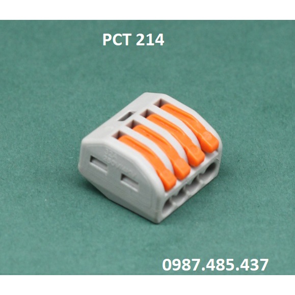 Cút nối nhanh dây điện PCT2-2, PCT2-3, PCT212 -PCT215