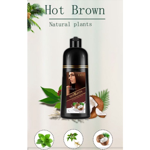 Dầu gội phủ bạc Kafen dừa màu Coffee