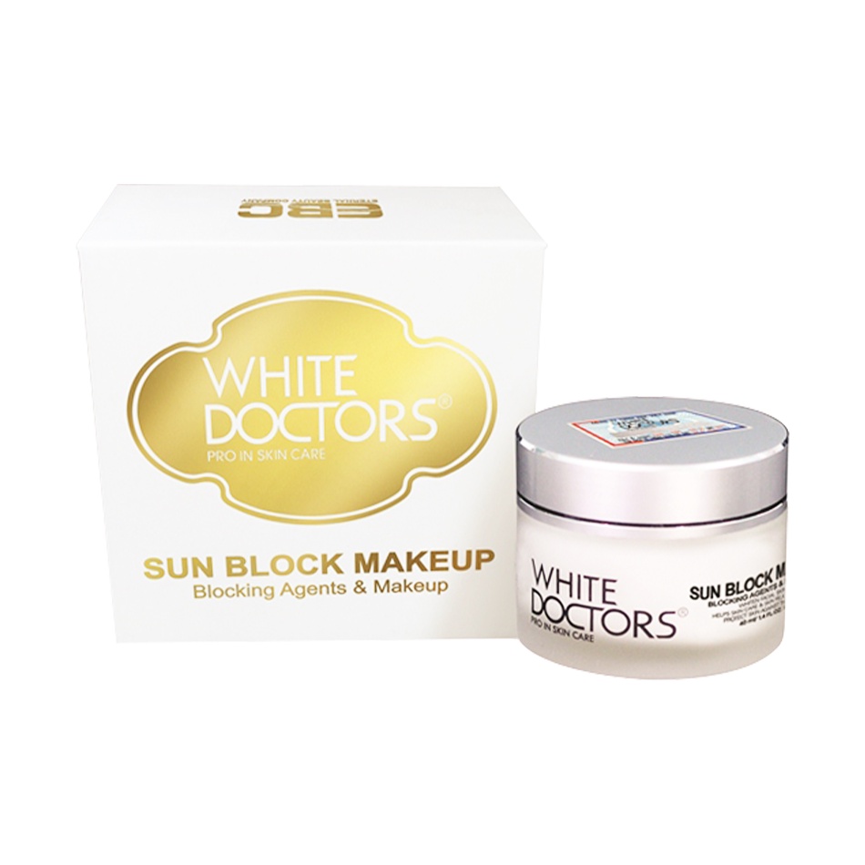Kem trang điểm trắng da mặt White Doctors - Sunblock Makeup | BigBuy360 - bigbuy360.vn