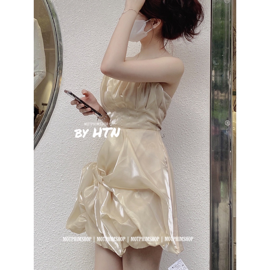 ĐẦM VOAN HOA NHÚNG