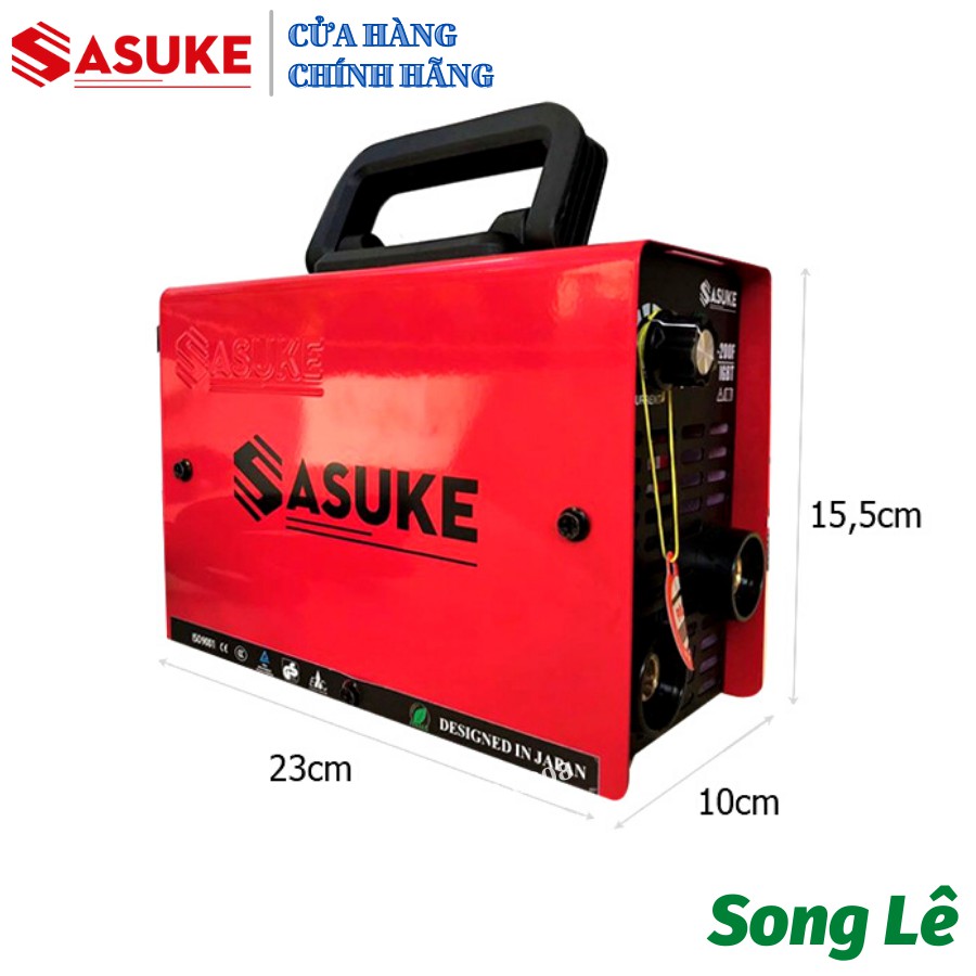 Máy hàn điện tử mini gia đình Sasuke ZX7 200F - Hàn được điện yếu