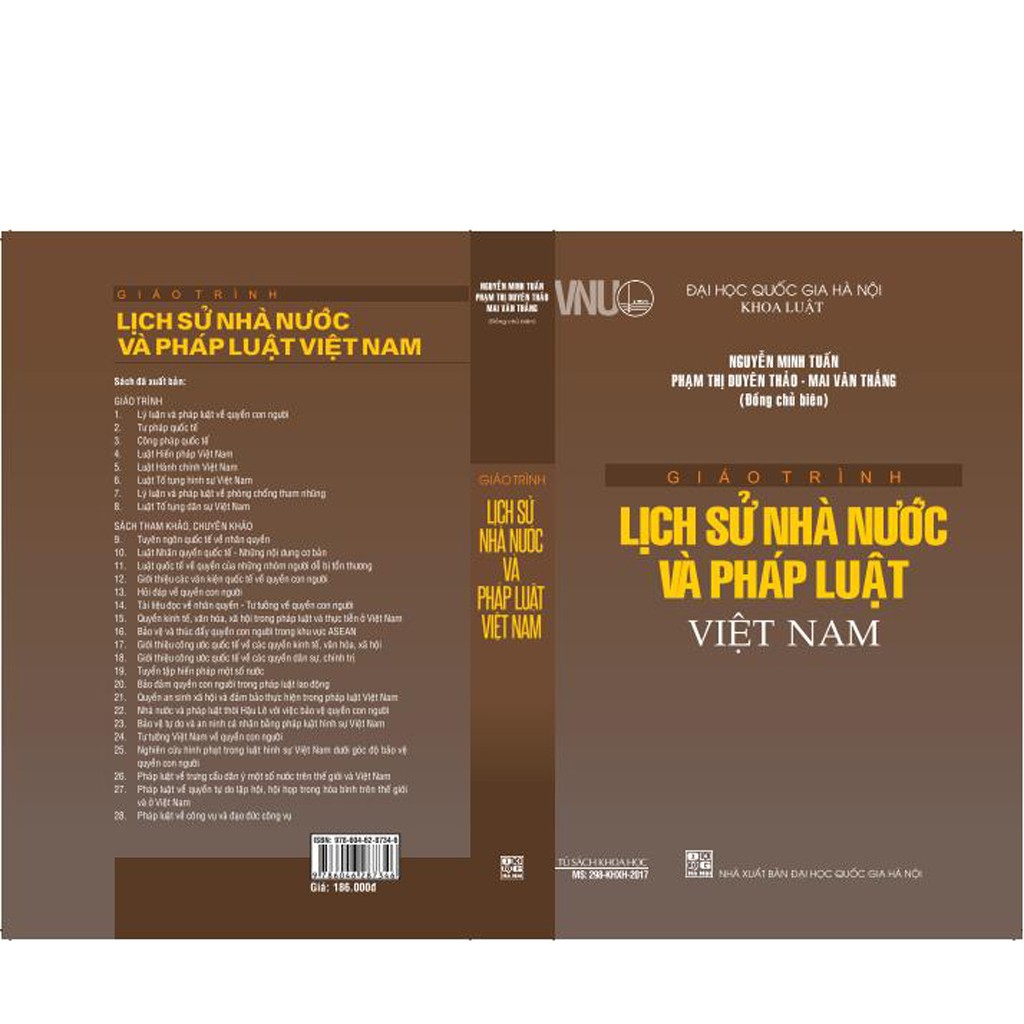 Sách - Giáo Trình Lịch Sử Nhà Nước Và Pháp Luật Việt Nam