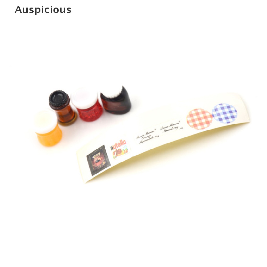 Bộ 4 Mô Hình Hộp Thức Ăn Trang Trí Nhà Búp Bê Tỉ Lệ 1: 12