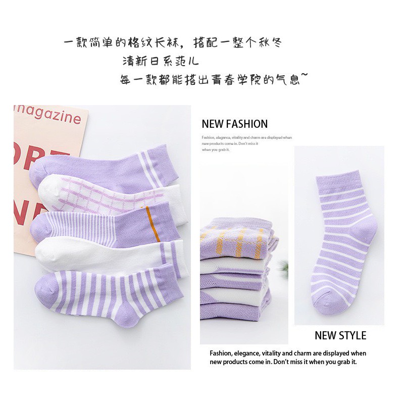 Tất Nữ Cổ Cao Phong Cách Tím Thủy Chung TN64