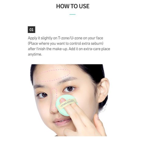 Phấn Khô Etude House ZERO SEBUM (Mới)
