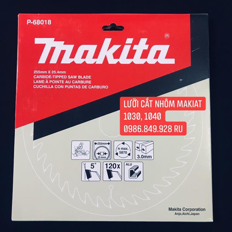 Lưỡi cắt nhôm Makita 1030, 1040