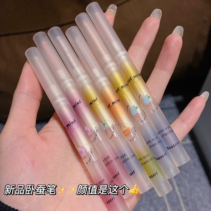 Phấn Mắt Dạng Thỏi Có Nhũ Lấp Lánh Không Thấm Nước Ngọt Ngào