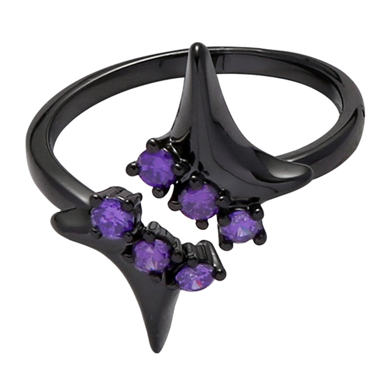 Nhẫn Hình Ngôi Sao Năm Cánh Đính Đá Thời Trang Cho Nữ