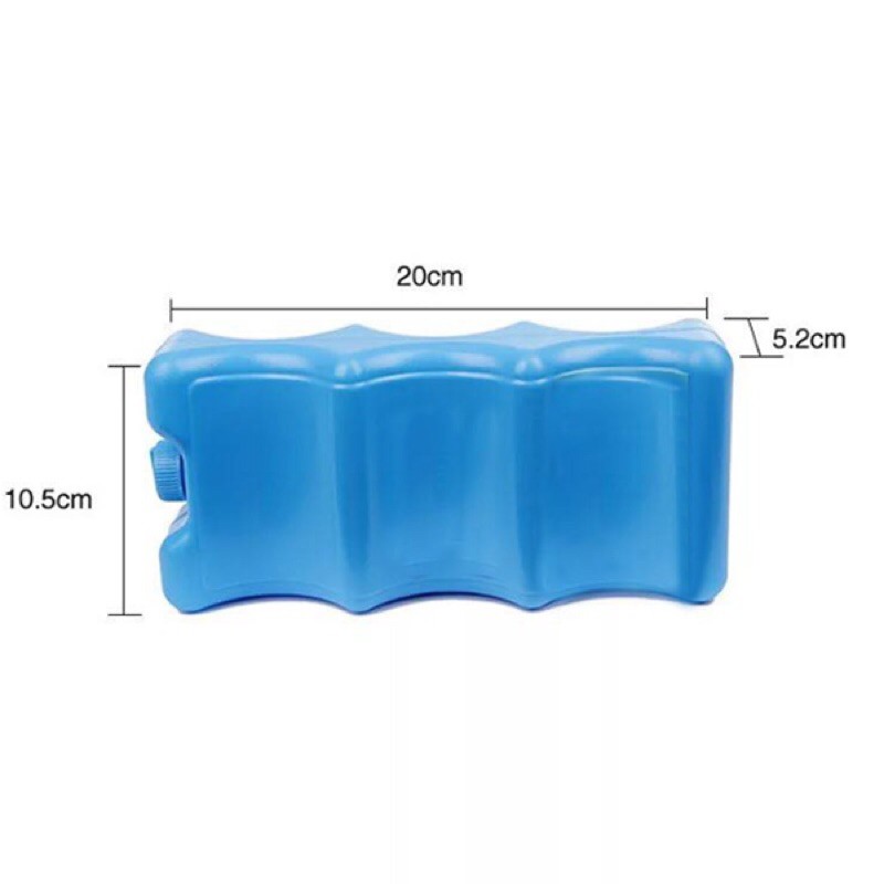 Đá Khô Giữ Lạnh 3 Sóng 10-12 Giờ Sữa Mẹ, Thực Phẩm, Làm Mát Quạt Điều Hòa ( 1 Thanh)