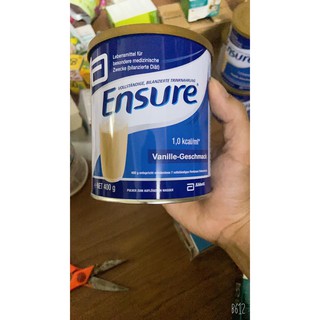 Sữa bột Ensure Abbott Đức Hộp 400g Hương Vani