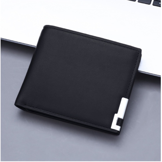 Ví nam da cao cấp, bóp da bò thật nhiều ngăn chứa tiền chứa thẻ, đường chỉ tinh tế, dáng ngang có khóa