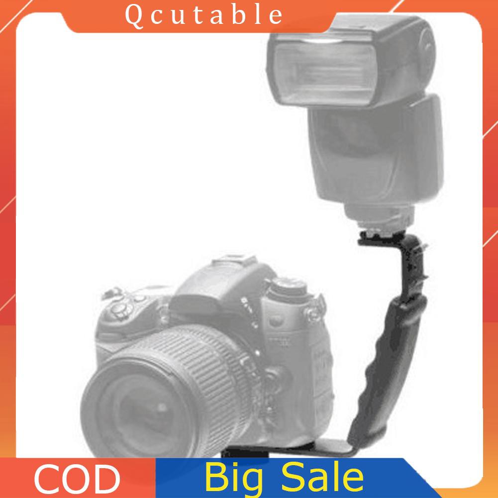Giá Đỡ Chữ L 2 Đầu Cho Đèn Flash Máy Ảnh