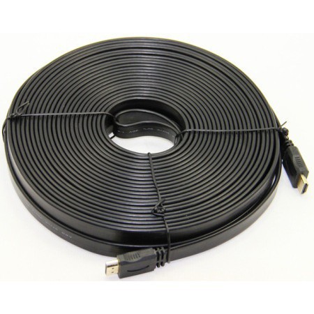 Dây Hdmi 30m dẹt đen
