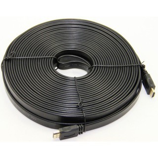 Dây Hdmi 30m dẹt đen