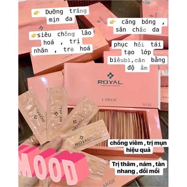 [Hộp 90 gói] SERUM NHAU THAI CUỐNG RỐN ROYAL | BigBuy360 - bigbuy360.vn