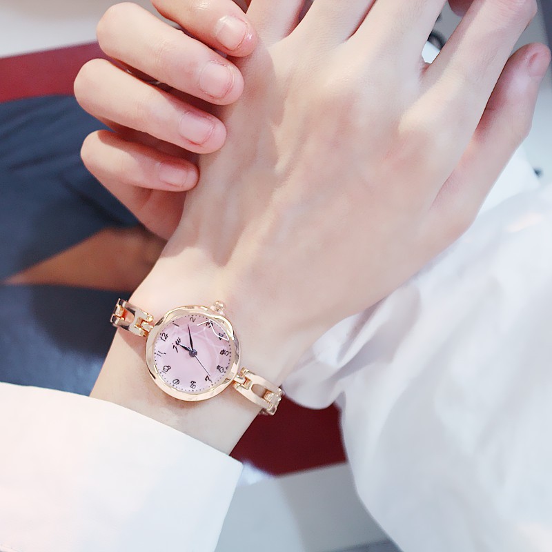 [ xả kho ] Đồng hồ nữ Jw001 dây thép cao cấp mặt tròn