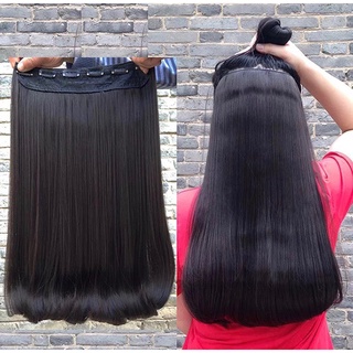 Tóc giả nữ kẹp 😜FREESHIP😜 Tóc giả kẹp dải cúp đuôi