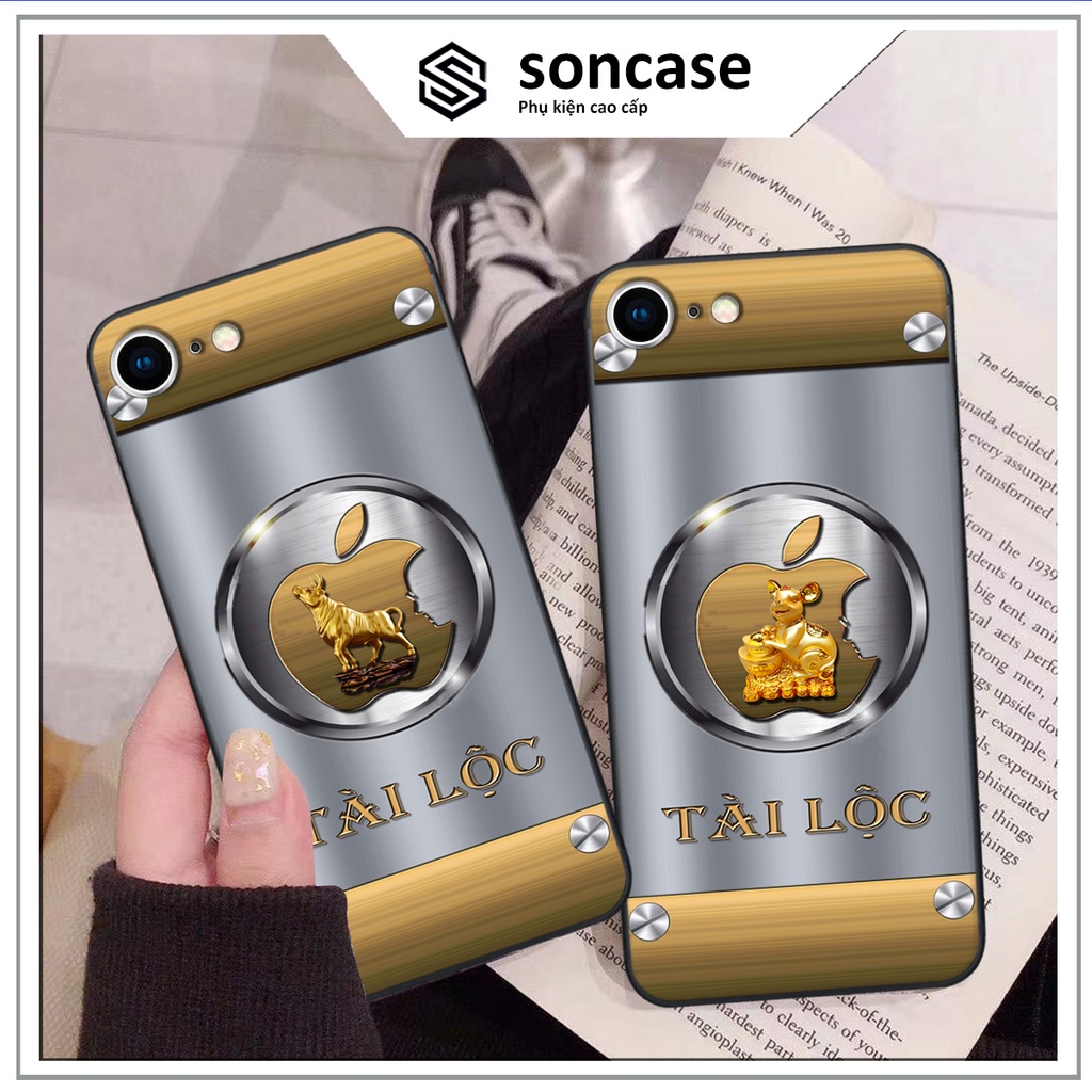 ỐP LƯNG ĐIỆN THOẠI IPHONE 6/6S/6SPLUS/6PLUS in hình 12 con giáp mẫu tài lộc mới nhất Sonstore68