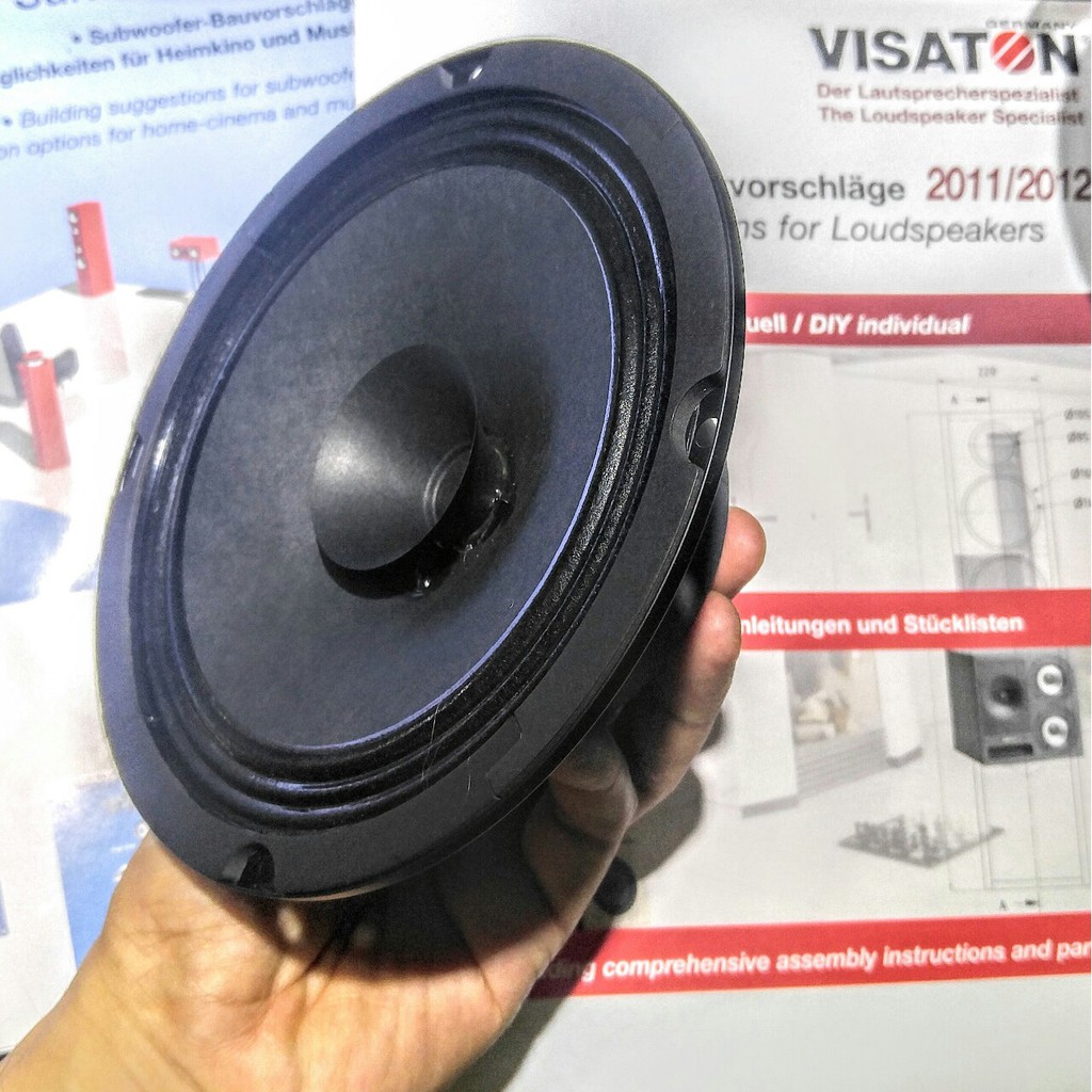 Củ loa rời toàn dải thương hiệu Đức 17cm Visaton BG17, giá bán theo cặp