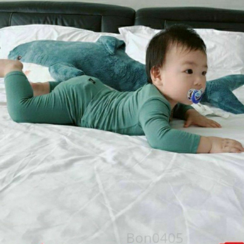 Bộ Cotton Mông Cong Cạp Cao MINKY MOM Cho Bé Trai Bé Gái.