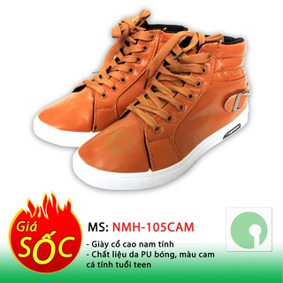 Thời trang giày nam thể thao giá rẻ - cá tính khi du lịch - công sở (Màu cam da bò)