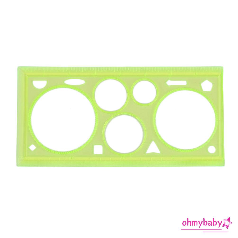 Thước kẻ hình học xoắn ốc đa chức năng thích hợp cho học sinh/trẻ em