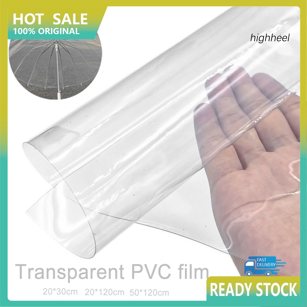 Tấm Nhựa Pvc Trong Suốt Dùng Lót Bàn/ Làm Cây Dù/ Phụ Kiện Thủ Công Độc Đáo